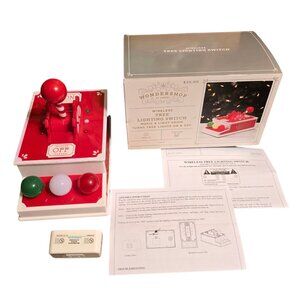 Wondershop Wireless Christmas Tree Lighting Switch Music & Light Show 2024 NIB